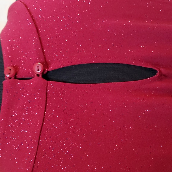 SZ. 16 EN FOCUS WOMEN'S GLITTER DRESS - Picture 4 of 6